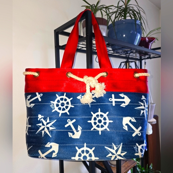 Harveys Handbags - 🛟⚓️⛵️ HARVEY'S SEATBELT BAG *RARE COLLECTIBLE* SID TATTOO NAUTICAL DESIGN